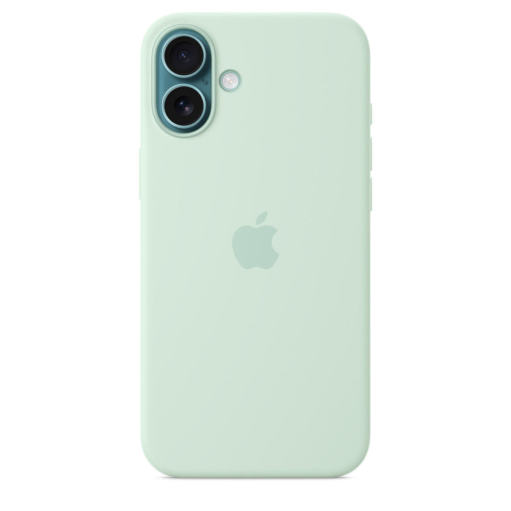 Genuine iPhone 16 Pro Max Silicone Case with MagSafe - Aquamarine