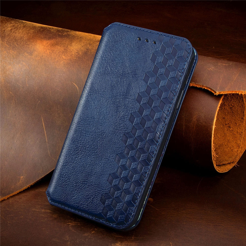 Luxury Leather Flip/Wallet Style Case For iPhone - Case Monkey