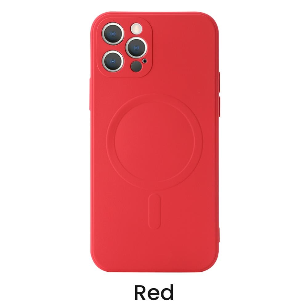 Magnetic Wireless Charging (MagSafe) Liquid Silicone iPhone Case - Case Monkey