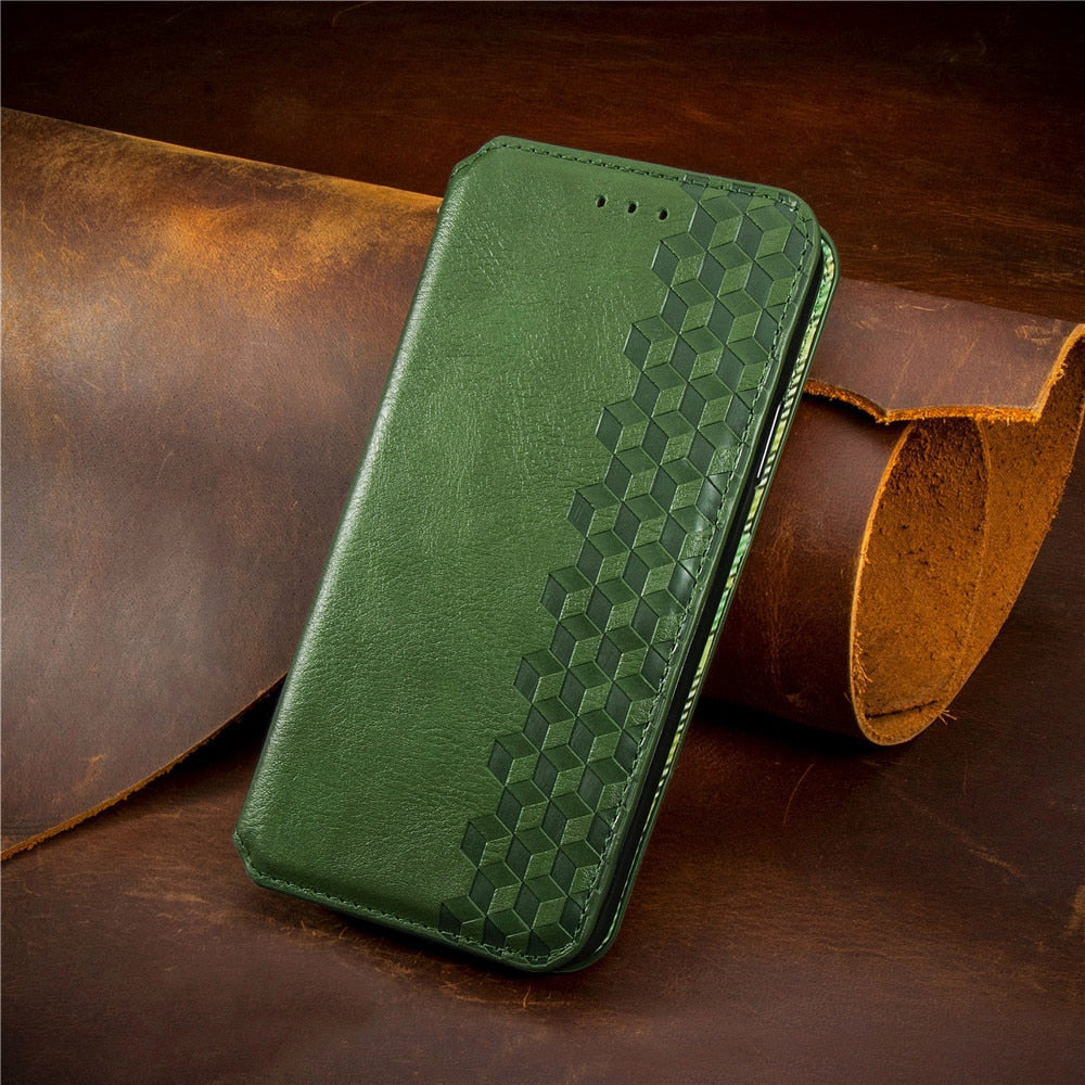Luxury Leather Flip/Wallet Style Case For iPhone - Case Monkey