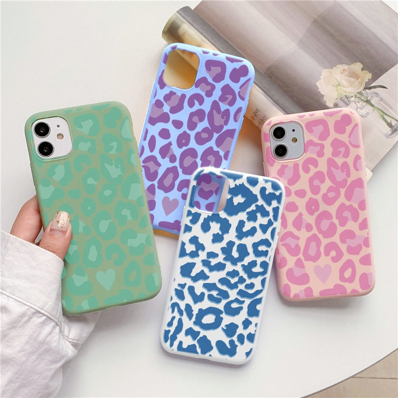 Bright Coloured Leopard Print Phone Case For Samsung Galaxy - Case Monkey