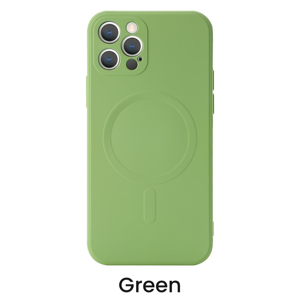 Magnetic Wireless Charging (MagSafe) Liquid Silicone iPhone Case - Case Monkey