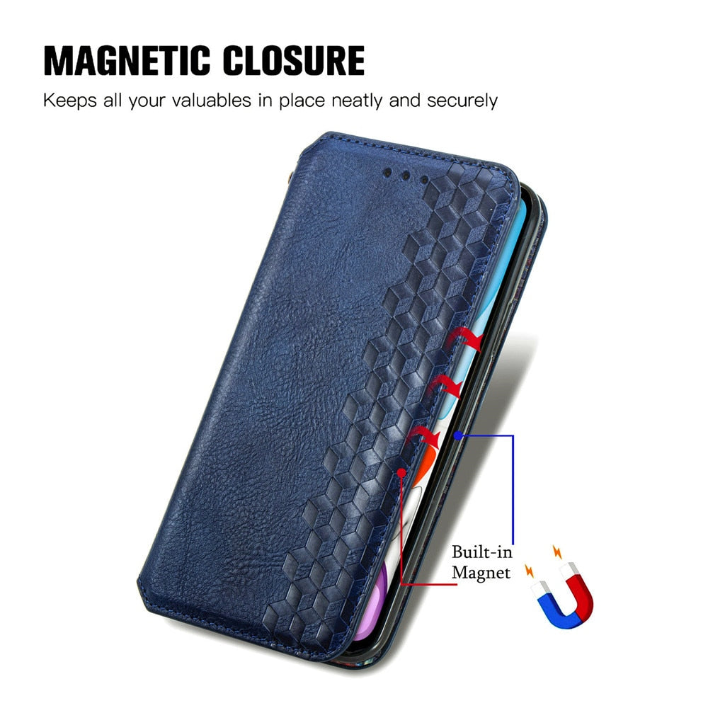 Luxury Leather Flip/Wallet Style Case For iPhone - Case Monkey