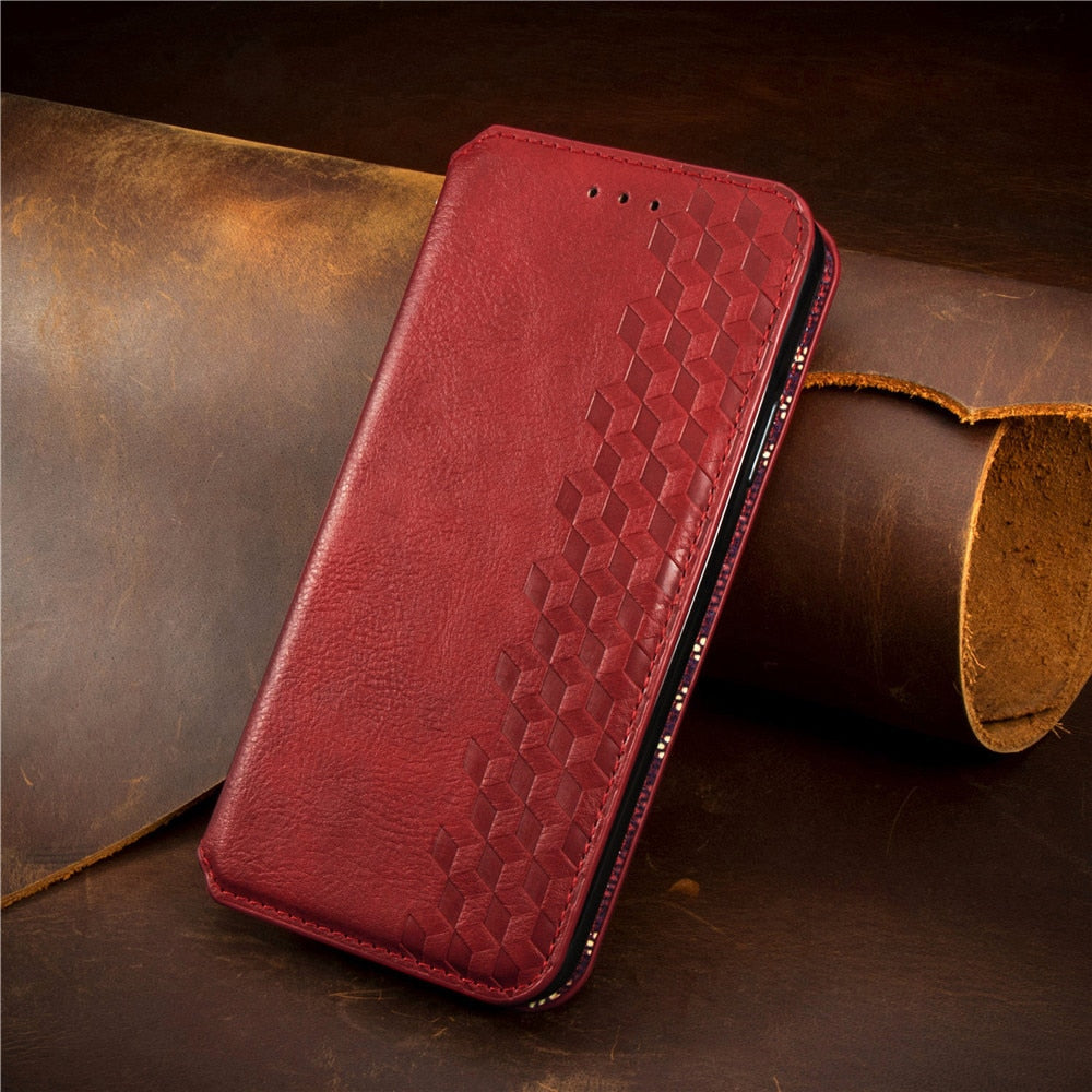 Luxury Leather Flip/Wallet Style Case For iPhone - Case Monkey