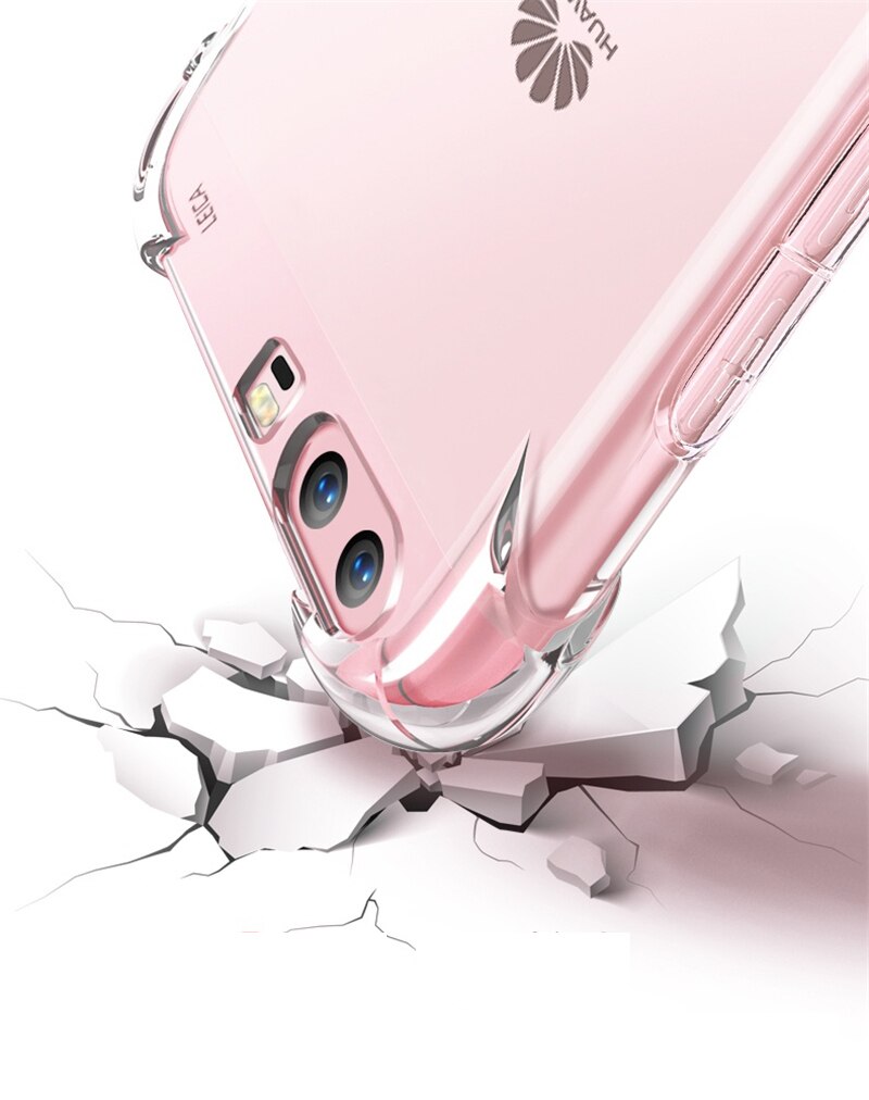 Clear Silicone Phone Case For Huawei - Case Monkey