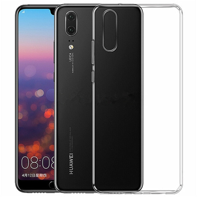 Clear Silicone Phone Case For Huawei - Case Monkey