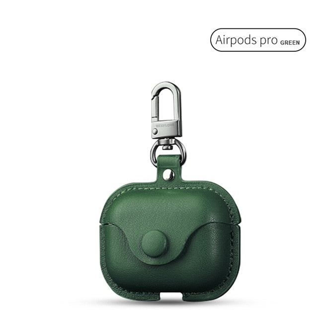 Leather Case Cover For Airpods - Case Monkey