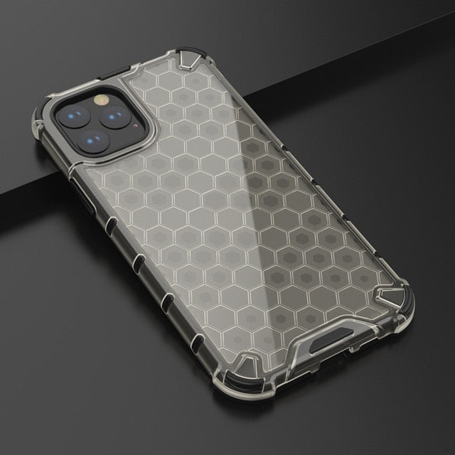 Airbag Shockproof Honeycombe Armour Case For iPhone - Case Monkey