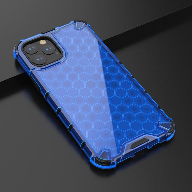 Airbag Shockproof Honeycombe Armour Case For iPhone - Case Monkey